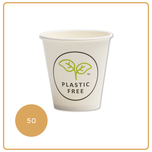 Glopac 8oz Paper Hot Cup (50's)