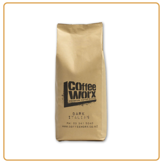 Coffee Worx Dark Italian, buy coffee beans NZ